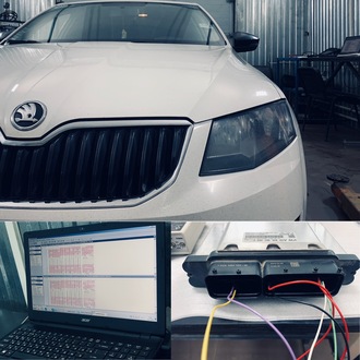 Произвели чип тюнинг Skoda Octavia a7